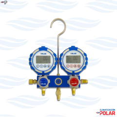 Imagen de Manifold Digital VALUE mod VDG-2-S1 C/maletin y mangueras