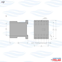 Mini contactor Tesys tripolar 9a 220v SCHNEIDER mod LC1K0910M7 - comprar online