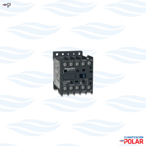 Mini contactor Tesys tripolar 9a 220v SCHNEIDER mod LC1K0910M7