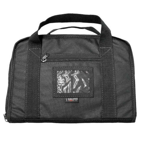 BOLSA DUPLA PARA REVÓLVER E PISTOLA