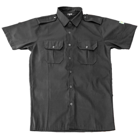 GANDOLA RIPSTOP PRETA CONFORTO MANGA CURTA