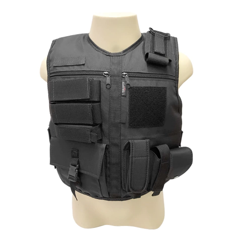 CAPA TÁTICA PRETA TM C/ AERADO