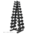 Kit 10 Pares de Halter tipo Bola 01 a 10kg Preto - comprar online