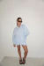 Imagen de Camisa Stripes Celeste