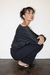 Slouch Long Sleeve Tee Negra - Emebe