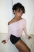 Slouch Long Sleeve Tee Rosa - tienda online