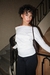 Slouch Long Sleeve Tee Off White en internet
