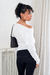 Slouch Long Sleeve Tee Off White - Emebe