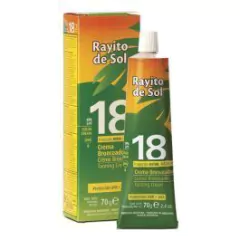 RAYITO DE SOL F18 crema bronceadora x70