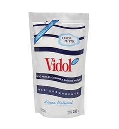 VIDOL polvo fécula p/cuerpo bolsa x250