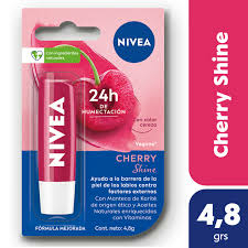 NIVEA protector labial CHERRY SHINE x 4.8 gr