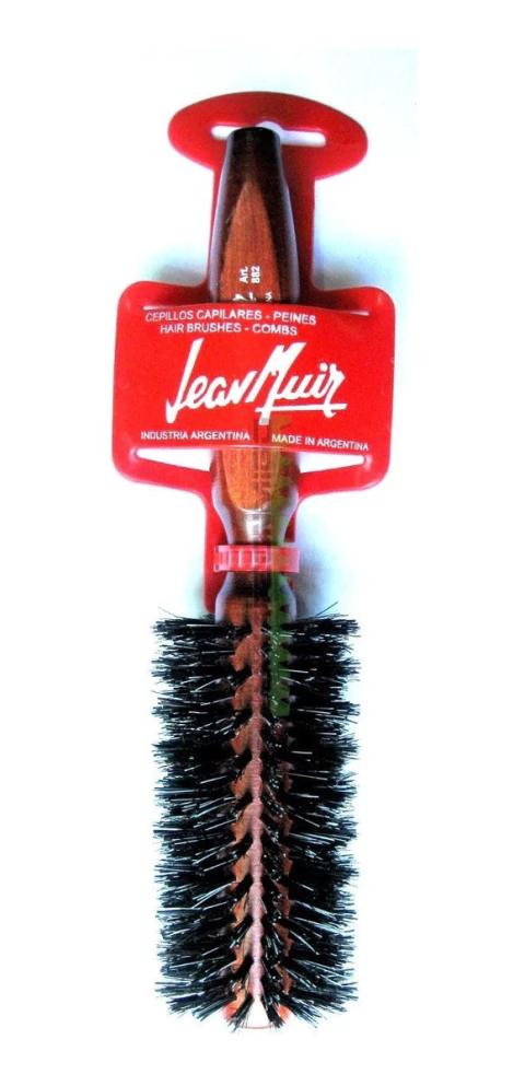 J.MUIR 882 cepillo brush.mango madera