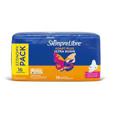 S.LIBRE ADAPT PLUS toallitas alas economy pacx16