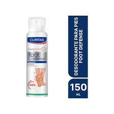CURITAS FOOT DEFENSE desod p/pies aer x 150