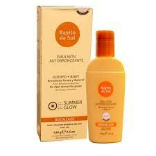 RAYITO DE SOL emulsion autobronceante x 130