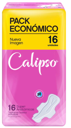 CALIPSO PLUS 101440 toallitas c/alas x16