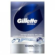 GILLETTE SERIES COOL WAVE after shave splash x 100