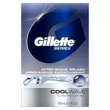 GILLETTE SERIES COOL WAVE after shave splash x 100