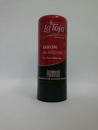 LA TOJA jabon en barra p/afeitar x 50g