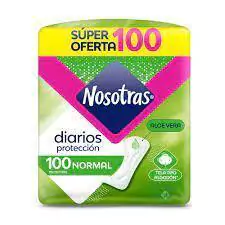 NOSOTRAS protectores diarios normal x 100