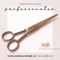 MUNDIAL BRONZE 341 tijera filo laser 6.0 - comprar online