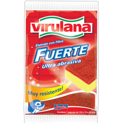 VIRULANA FUERTE esponja con fibra - comprar online