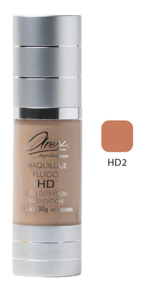 AREX GLAM HD maquillaje fluido x30 g Nº 2