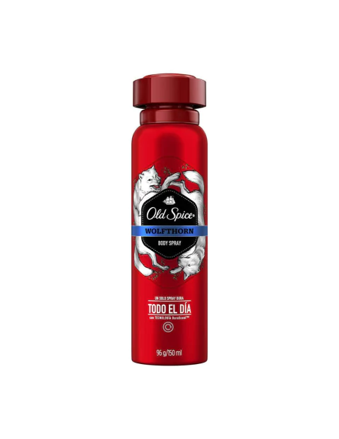 OLD SPICE desodorante aerosol x 96g WOLFTHORN