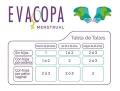 EVACOPA menstrual talle 1 - comprar online