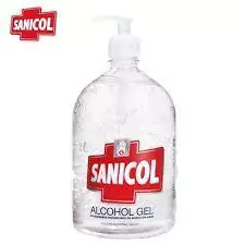 SANICOL alcohol gel x 1000 c bomba