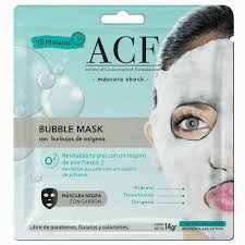 ACF bubble mask con carbon mascara facial x 14 g