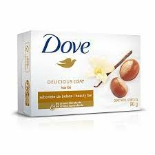 DOVE jabon cr.VARIOS GUSTOS x 90g KARITE Y VAINILLA