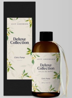 SALES DE BAÑO DELUXE COLLECTION x400 CITRIC PUMP