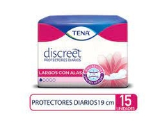 TENA protectores diarios largos c/ alas x 15