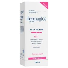 DERMAGLOS agua micelar 6 en 1 x 200