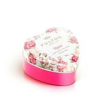 FULTON jabon lata corazon x 80 gr ROSAS
