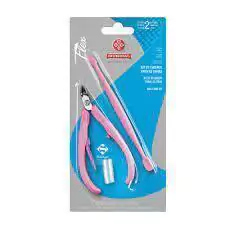 MUNDIAL 168 Kit alicate cuticulas + espatula