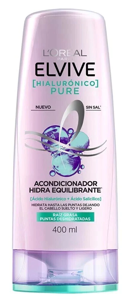ELVIVE HIALURONICO PURE acondicionador x400