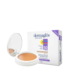 DERMAGLOS F50 compacto color tono 2 x10g