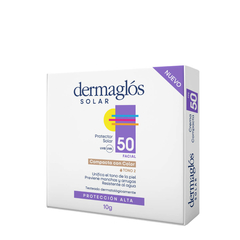 DERMAGLOS F50 compacto color tono 2 x10g en internet