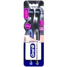 ORAL-B INDICATOR BLACK cepillo dental x 2