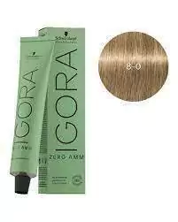 IGORA ZERO AMM coloracion x 60 Nº 8-0