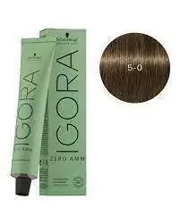 IGORA ZERO AMM coloracion x 60 Nº 5-0
