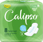 CALIPSO toallitas c /gel c/alas x 8