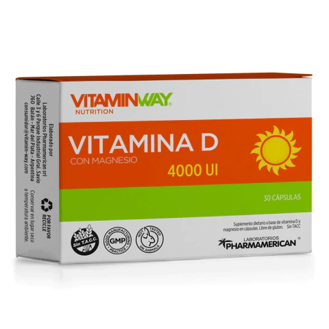 VITAMINWAY VITAMINA - D x 30 capsulas