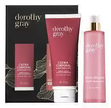 DOROTHY GRAY body splash x 200 + crema corp x 250 HAPPY MOMENTS