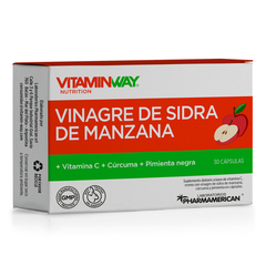 VITAMINWAY VINAGRE DE SIDRA DE MANZANA x 30 capsulas
