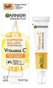GARNIER EXPRESS ACLARA crema de ojos 15