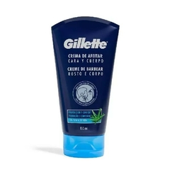 GILLETTE crema de afeitar con aloe pomo x 150