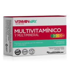 VITAMINWAY MULTIVITAMINICO Y MINERAL x 30 capsulas en internet